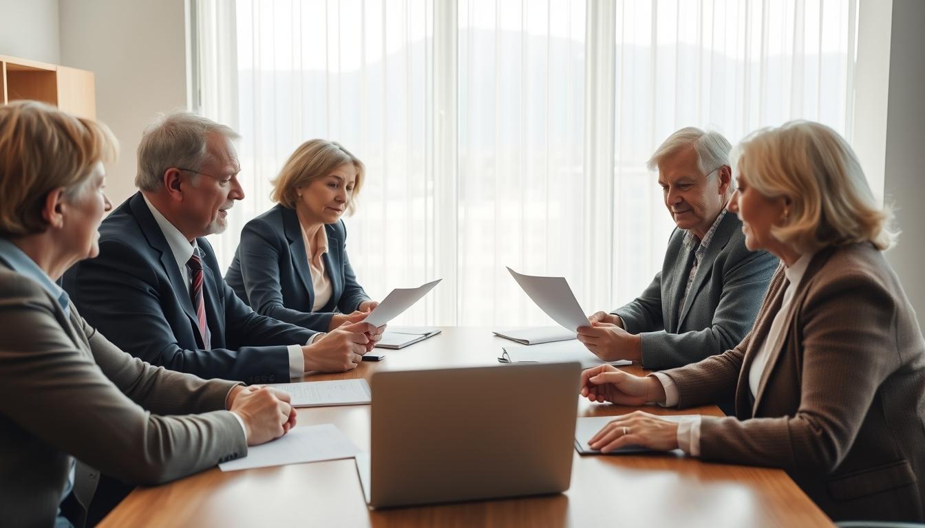 Family legal discussion support